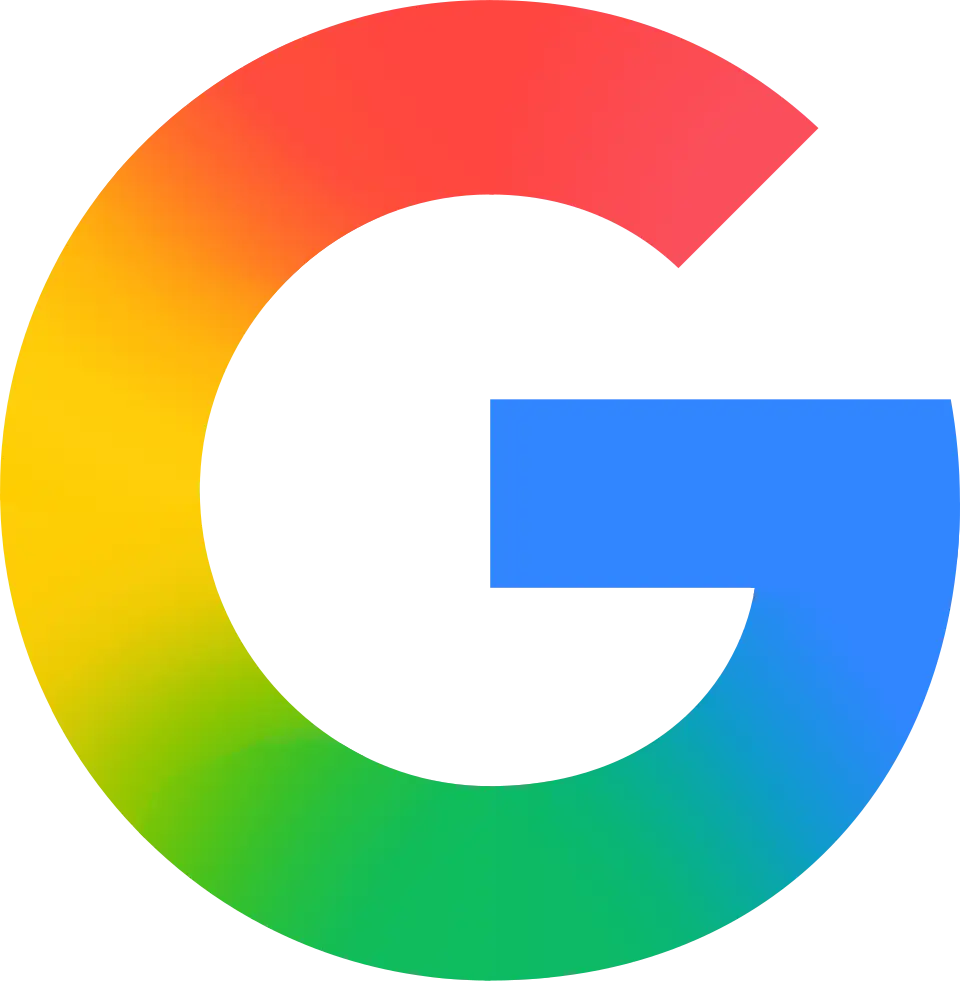 Das offizielle bunte G-Logo der Suchmaschine Google.